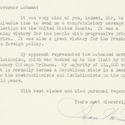 Letter: 1944 November 27