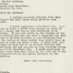 Letter: 1947 October 23