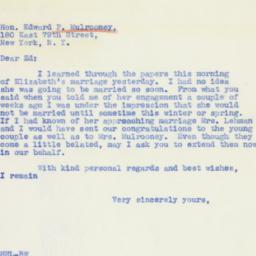 Letter: 1939 October 10