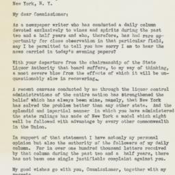 Letter: 1936 February 5