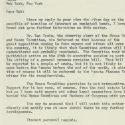 Letter: 1954 February 1
