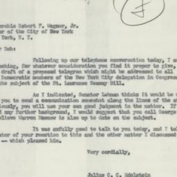 Letter: 1954 April 27