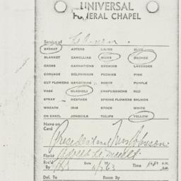 Letter: 1963 December 7