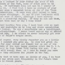 Letter: 1962 December 3