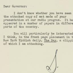 Letter: 1947 April 15