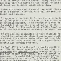 Letter: 1943 November 18