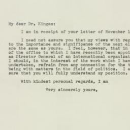 Letter: 1943 December 6