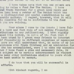 Letter: 1955 May 19