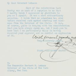Letter: 1939 November 24