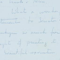 Letter: 1958 May 10
