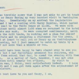 Letter: 1934 March 20