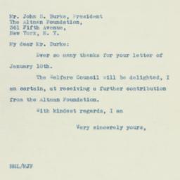 Letter: 1934 January 12