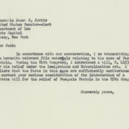 Letter: 1957 January 2