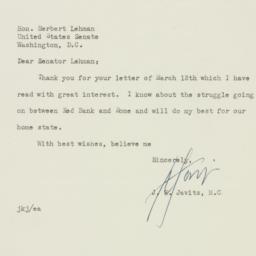Letter: 1950 March 22