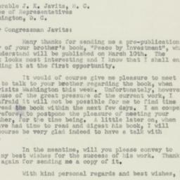 Letter: 1950 February 28