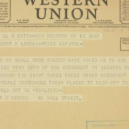 Telegram: 1936 June 12