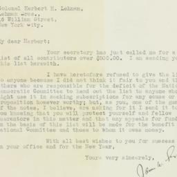 Letter: 1928 December 31