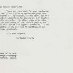 Letter: 1964 January 14