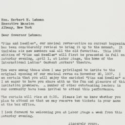 Letter: 1939 March 23