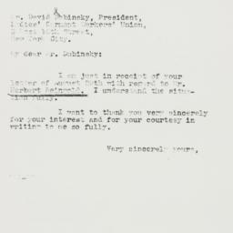 Letter: 1940 August 30
