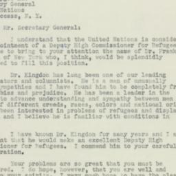 Letter: 1951 March 13