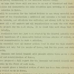 Press Release: 1950 June 26