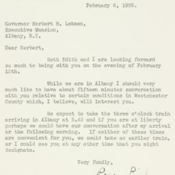 Letter: 1936 February 6