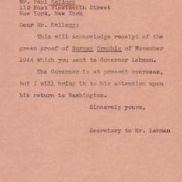 Letter: 1944 November 15