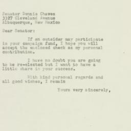 Letter: 1952 October 14