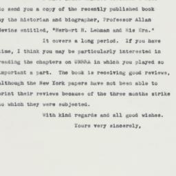 Letter: 1963 April 9