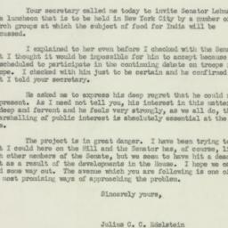 Letter: 1951 March 22