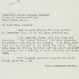 Letter: 1950 December 13