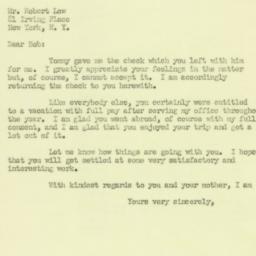 Letter: 1950 January 3