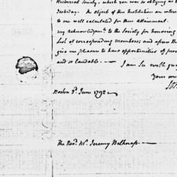 [Document, 1792 June 02]