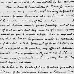 [Document, 1796 September 19]