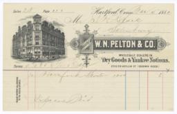 W. N. Pelton & Co.. Bill - Recto