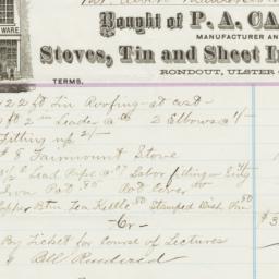 P. A. Canfield. Bill