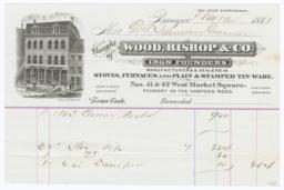 Wood, Bishop & Co.. Bill - Recto