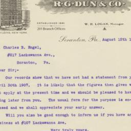R.G. Dun & Co.. Letter