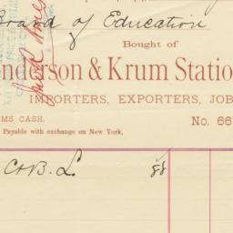 Anderson &amp; Krum Station...