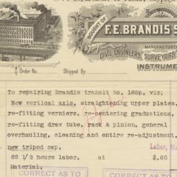 F. E. Brandis Sons & Co...