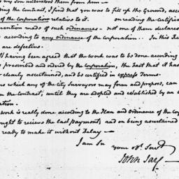 [Document, 1807 January 07]
