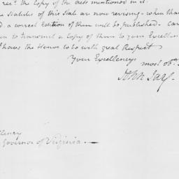 [Document, 1800 June 14]