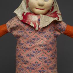 Hand Puppet Of Female With ...