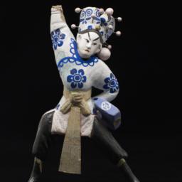 Male Peking Opera Figurine ...