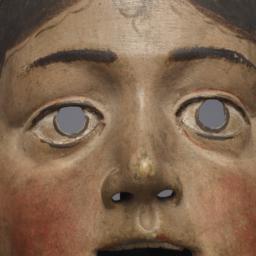 Female Mask (possibly A Saint)