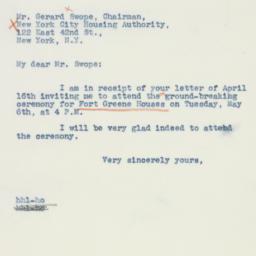 Letter: 1941 April 18