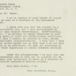 Letter: 1948 August 22