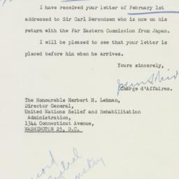 Letter: 1946 February 5