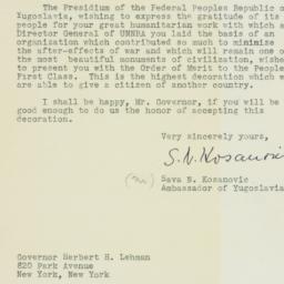 Letter: 1947 July 10